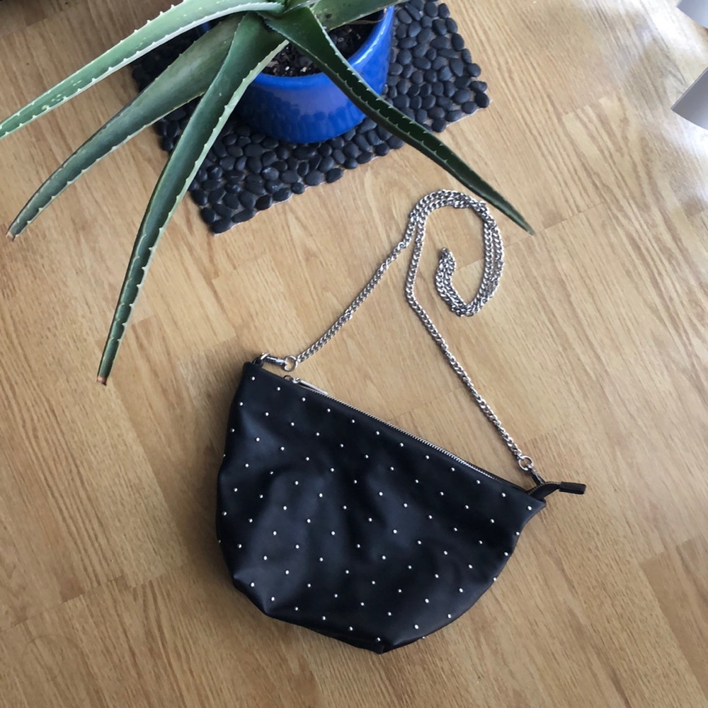 ZARA NWOT Faux leather studded bag